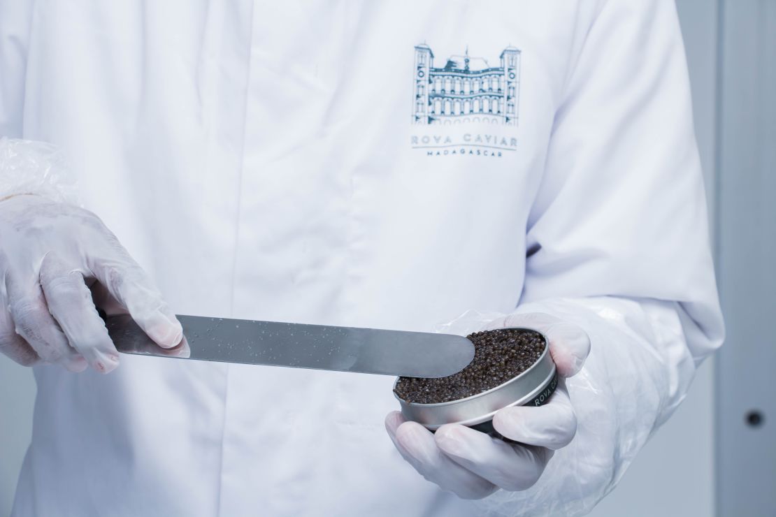 Rova Caviar has appeared on high-end menus around the world.