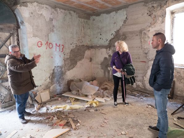 <strong>Big makeover:</strong> They now work together, buying abandoned dwellings in nearby villages, restyling them, and either renting or selling them to expats, mostly Americans, who’ve chosen to settle in Calabria.