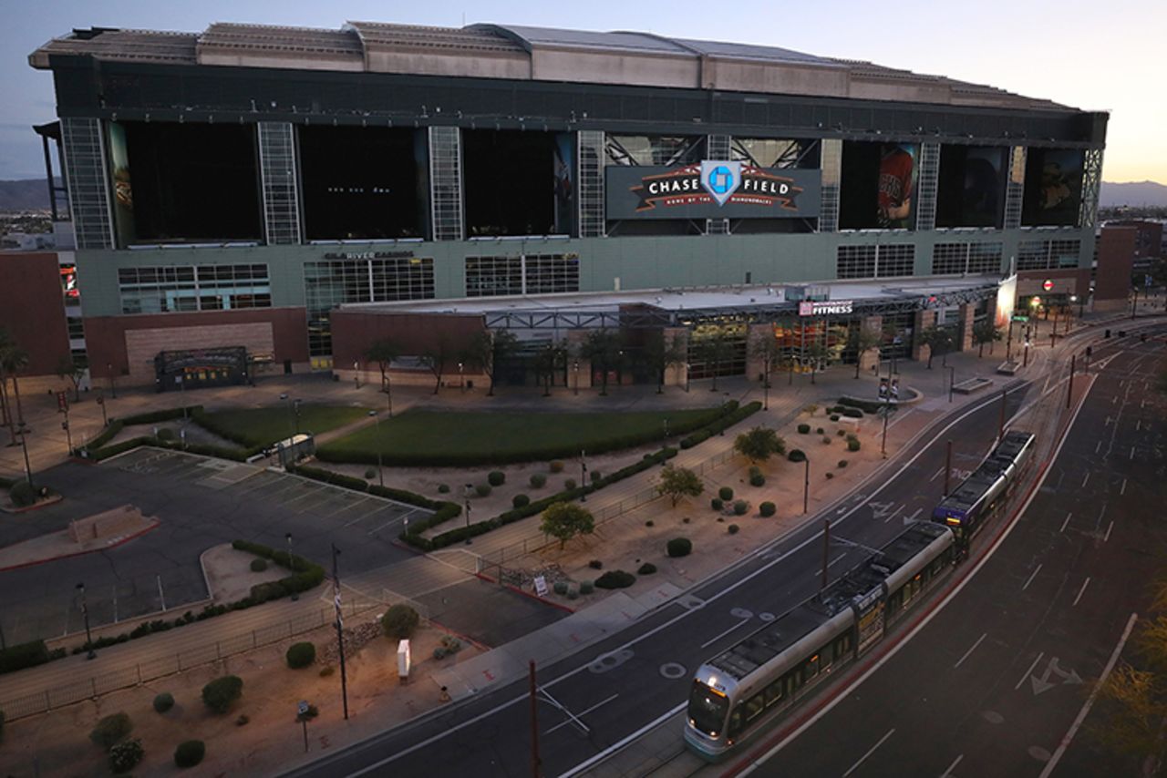 Chase Field, where the Arizona Diamondbacks play, could be used in this plan. 