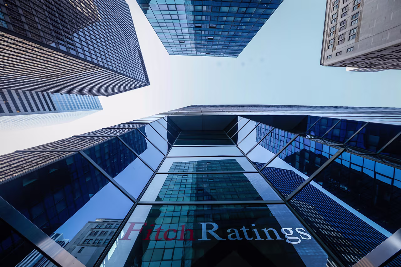 Fitch Ratings, an international credit rating institution, seen in New York on April 2015.