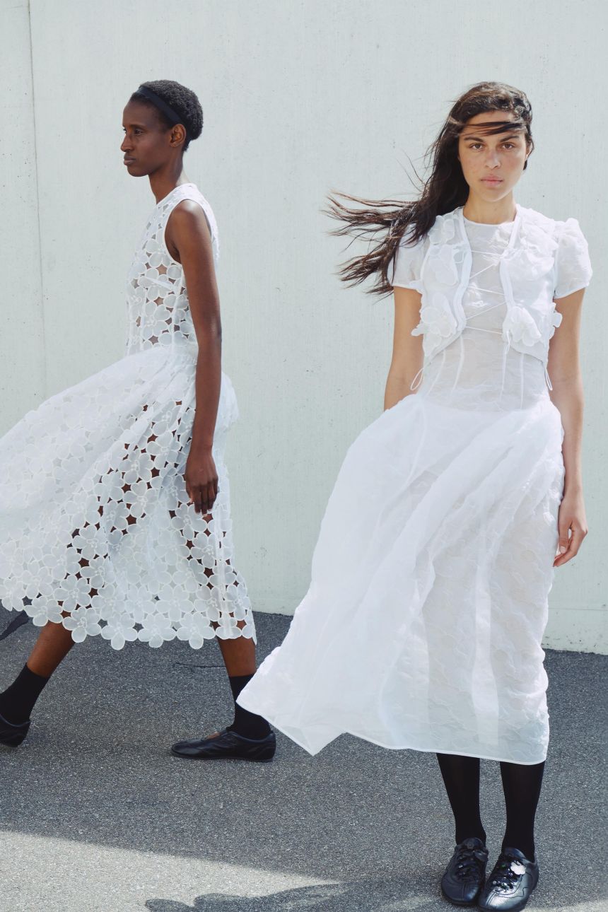 Bahnsen embodies the brand personally and creatively (she is rarely seen not wearing one of her designs). Pictured: the pre-spring 2026 collection.