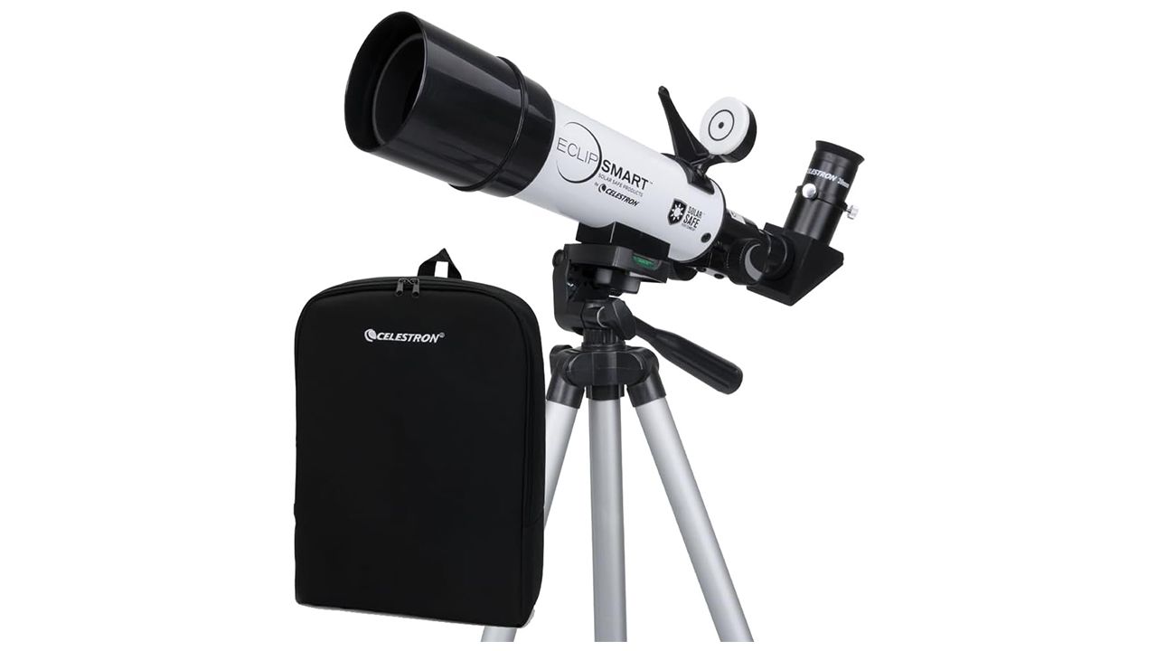 A photo of the Celestron EclipSmart Safe Solar Eclipse Telescope