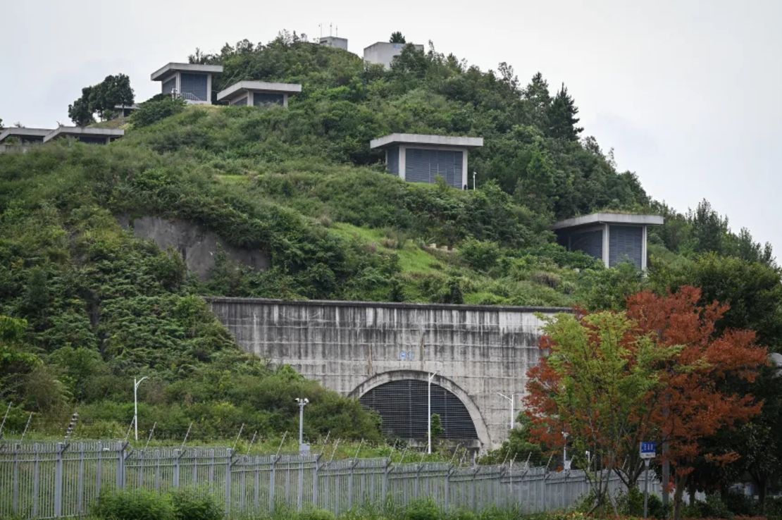Centro de datos de la empresa tecnológica china Tencent en Guiyang, provincia de Guizhou, en el suroeste de China, el 24 de julio de 2026.