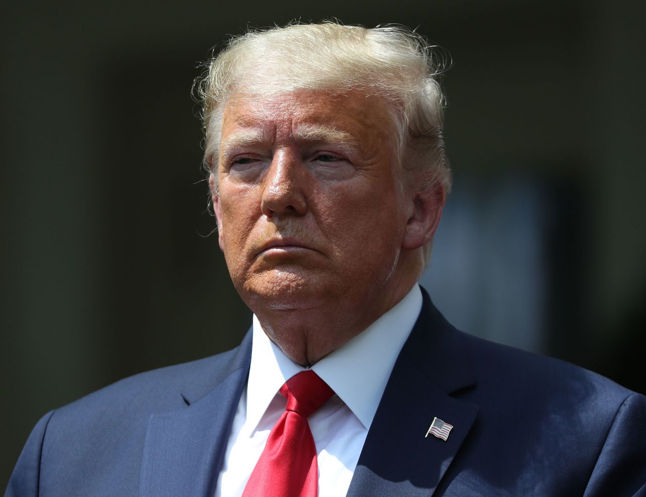 President Donald Trump participates in a news conference in the Rose Garden at the White House June 5 in Washington.