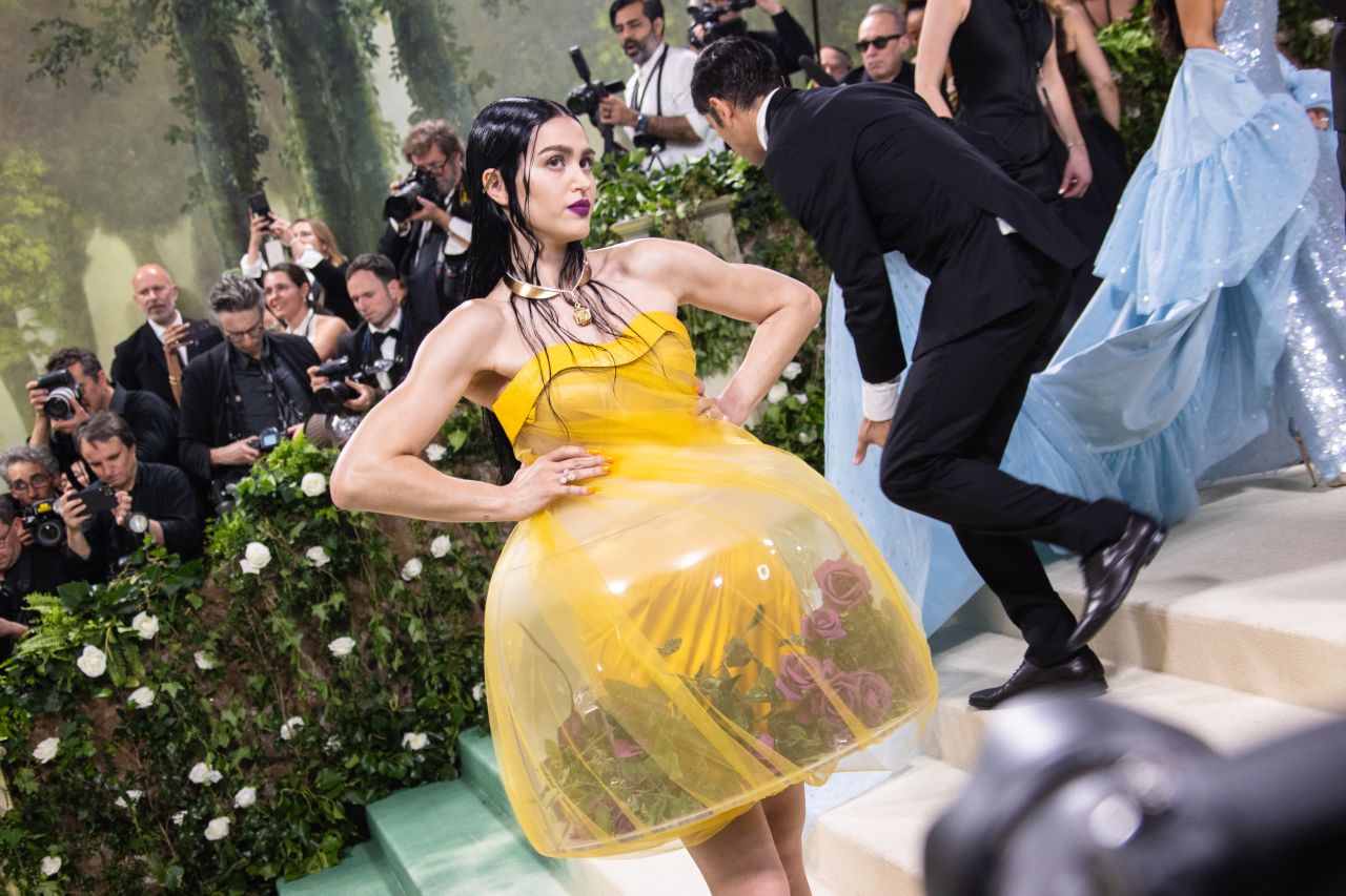 Amelia Gray attends The 2024 Met Gala in New York City, on May 6.