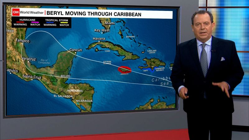CNN meteorologist: Hereâs whatâs historic about Hurricane Beryl | CNN
