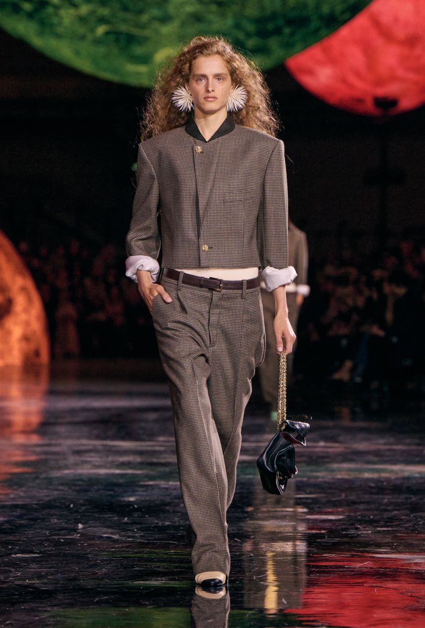 The opening look from the show.