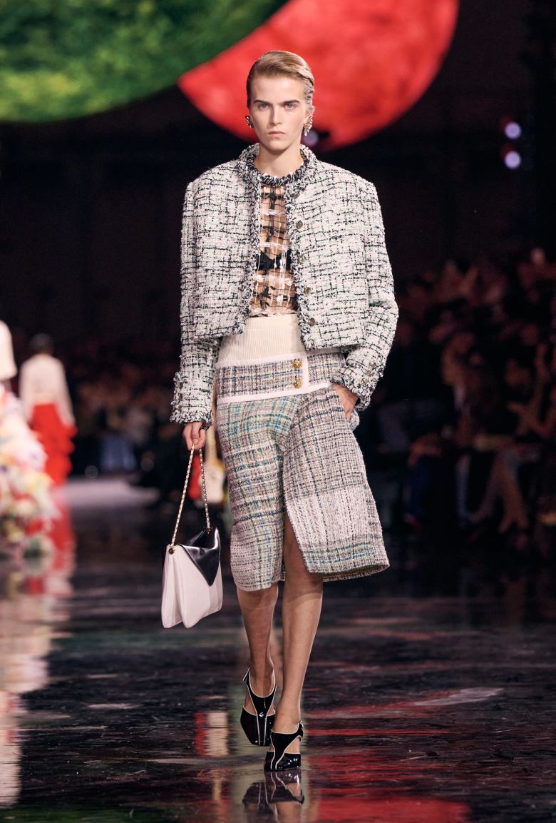 Sightings of old Chanel with a modern edge.