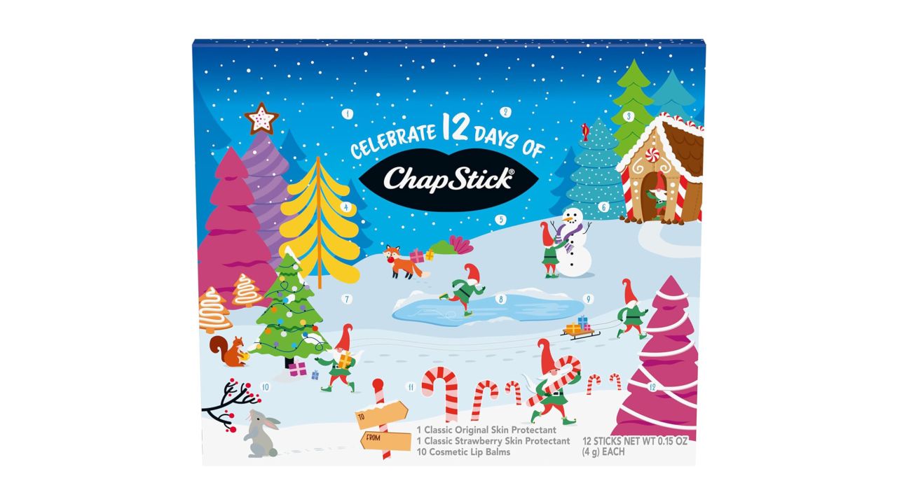 chapstick 12 days holiday advent calendar new product card cnnu.jpg