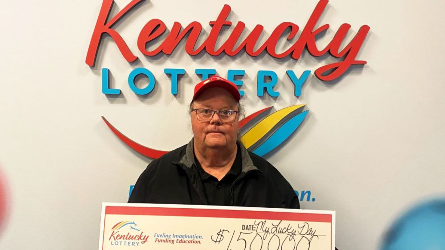 Charles Stallard will pay off his house loan after winning the lottery in Louisville.