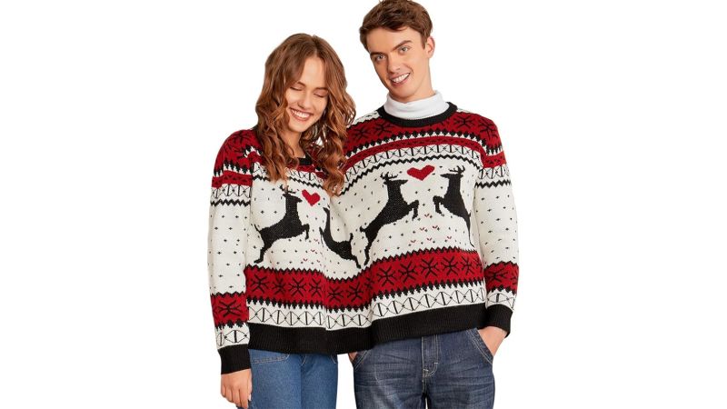 Two person clearance sweater for sale