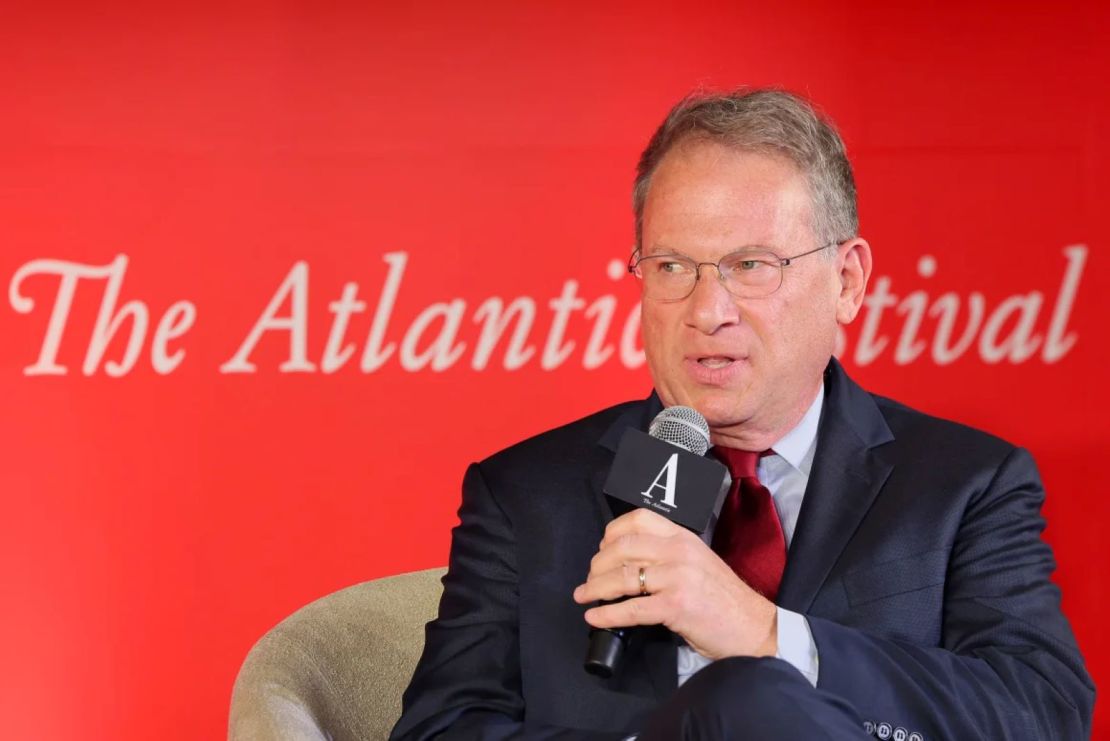 Jeffrey Goldberg habla en el The Atlantic Festival 2024 el 19 de septiembre de 2024, en Washington.