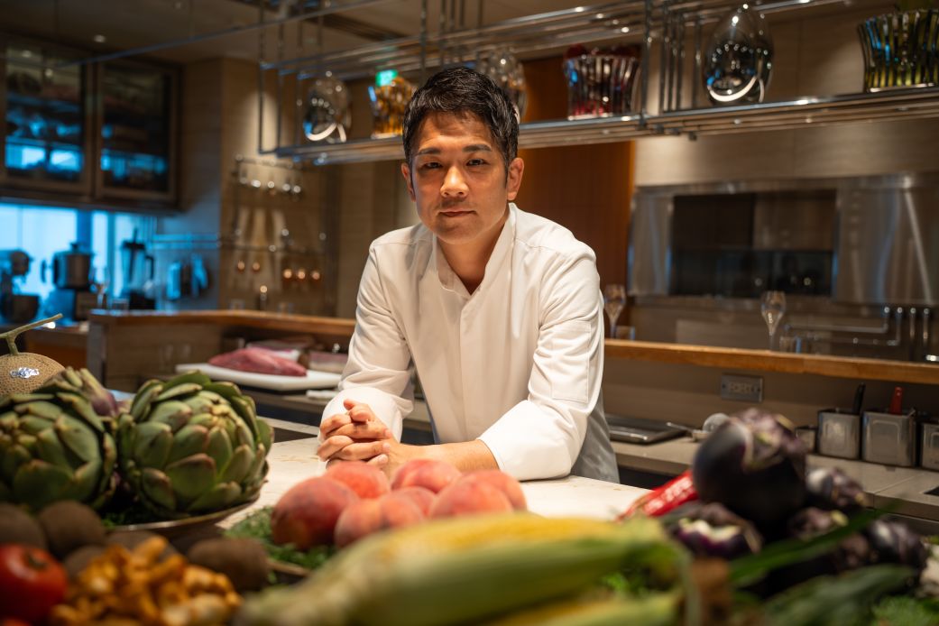Yosuke Suga, chef and owner of invite-only restaurant Sugalabo in Tokyo.