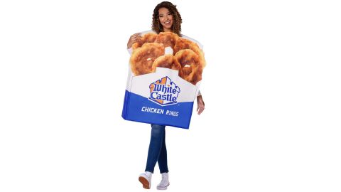 Adult Chicken Rings Costume - White Castle