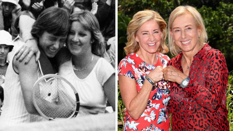 ‘Fighting for each other instead of against each other’: Chris Evert and Martina Navratilova on their rivalry and friendship