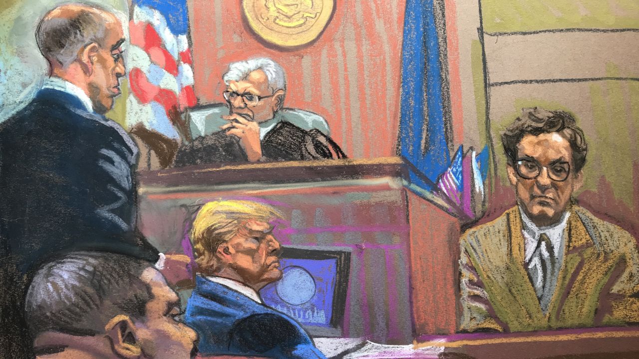 Digital evidence analyst Douglas Daus testifies in the Donald Trump hush money criminal trial about what he found on the phones of Trump's ex-fixer, Michael Cohen.