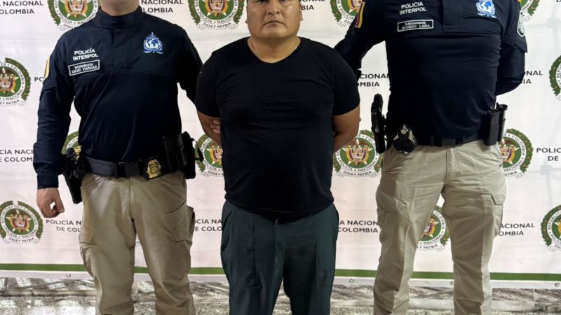 Detienen en Colombia a hombre acusado en Perú