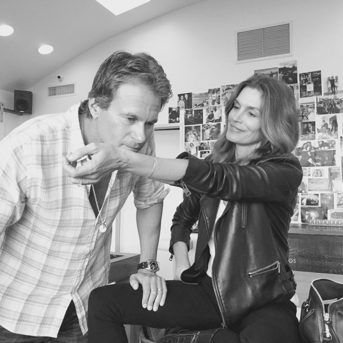 Cindy Crawford's husband Rande Gerber gifted the model a bespoke fragrance for her birthday.