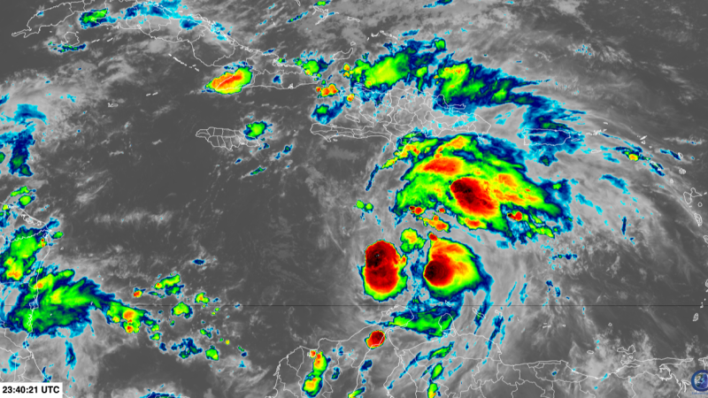 Melissa simmers in the Caribbean, posing a serious flood threat and a track that’s hard to pin down
