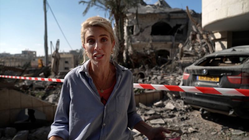 Video: Clarissa Ward visits Palestinian-Israeli village where Iranian rocket struck a home