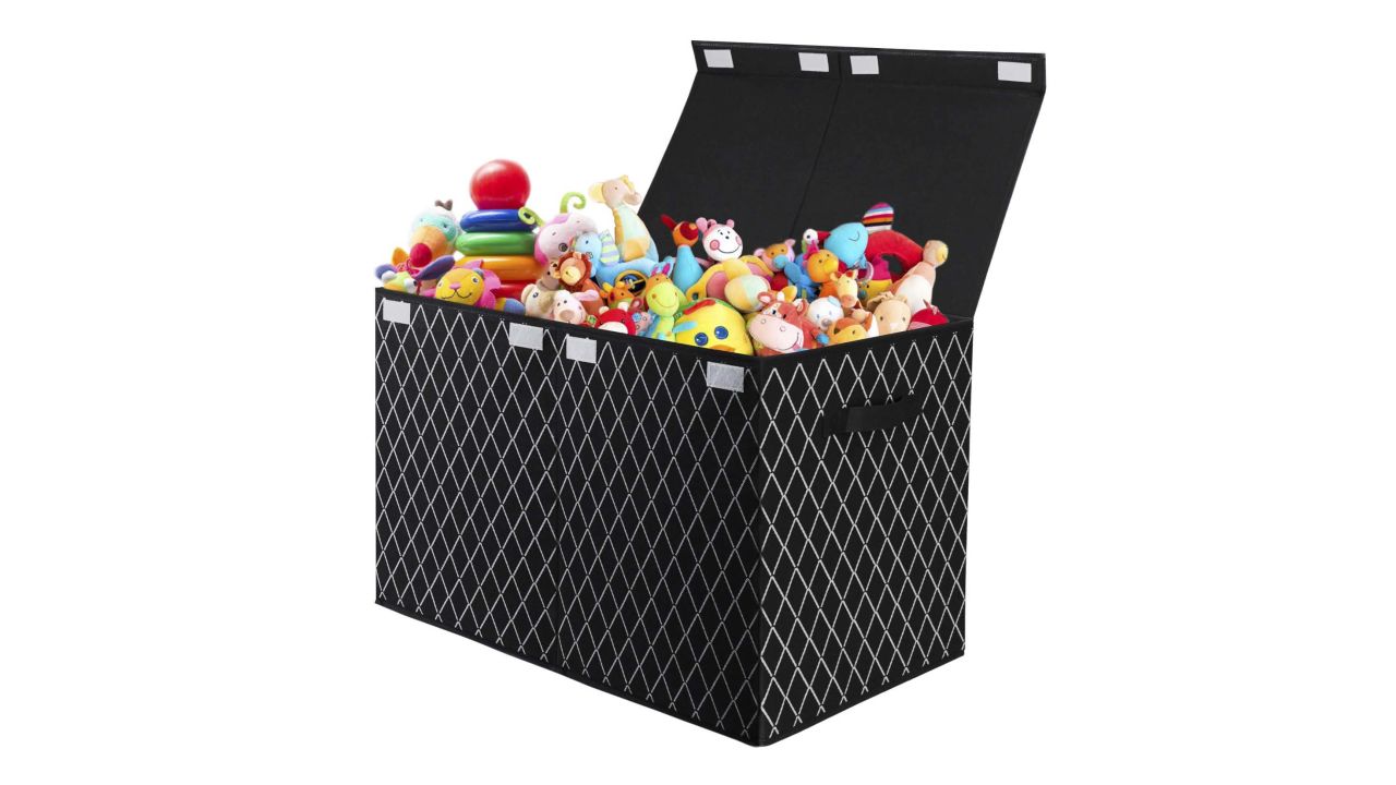 Veronly Kids Toy Box Chest Organizer Bins