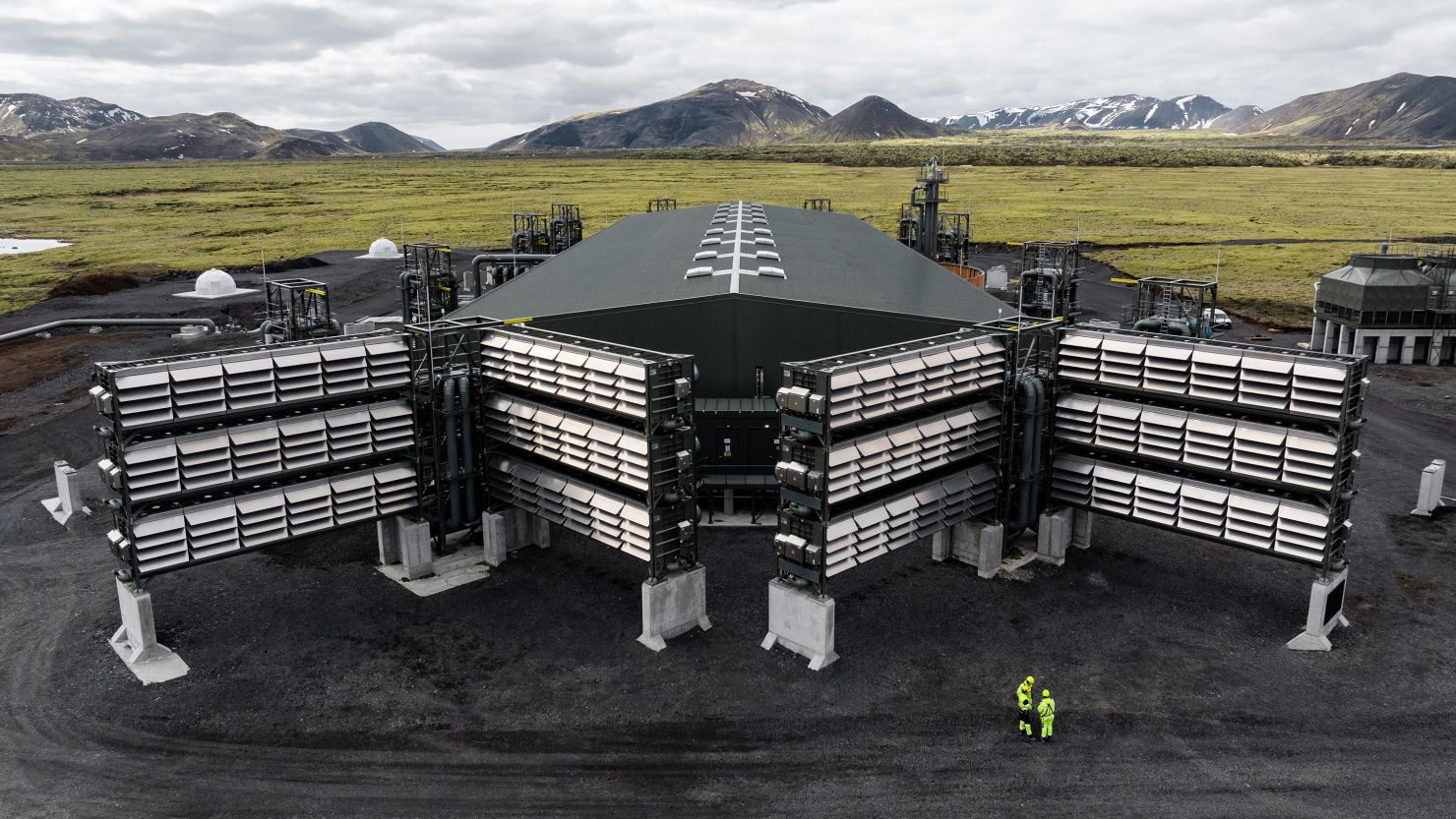 Climeworks' Mammoth plant in Hellisheiði, Iceland, started operating on May 8.