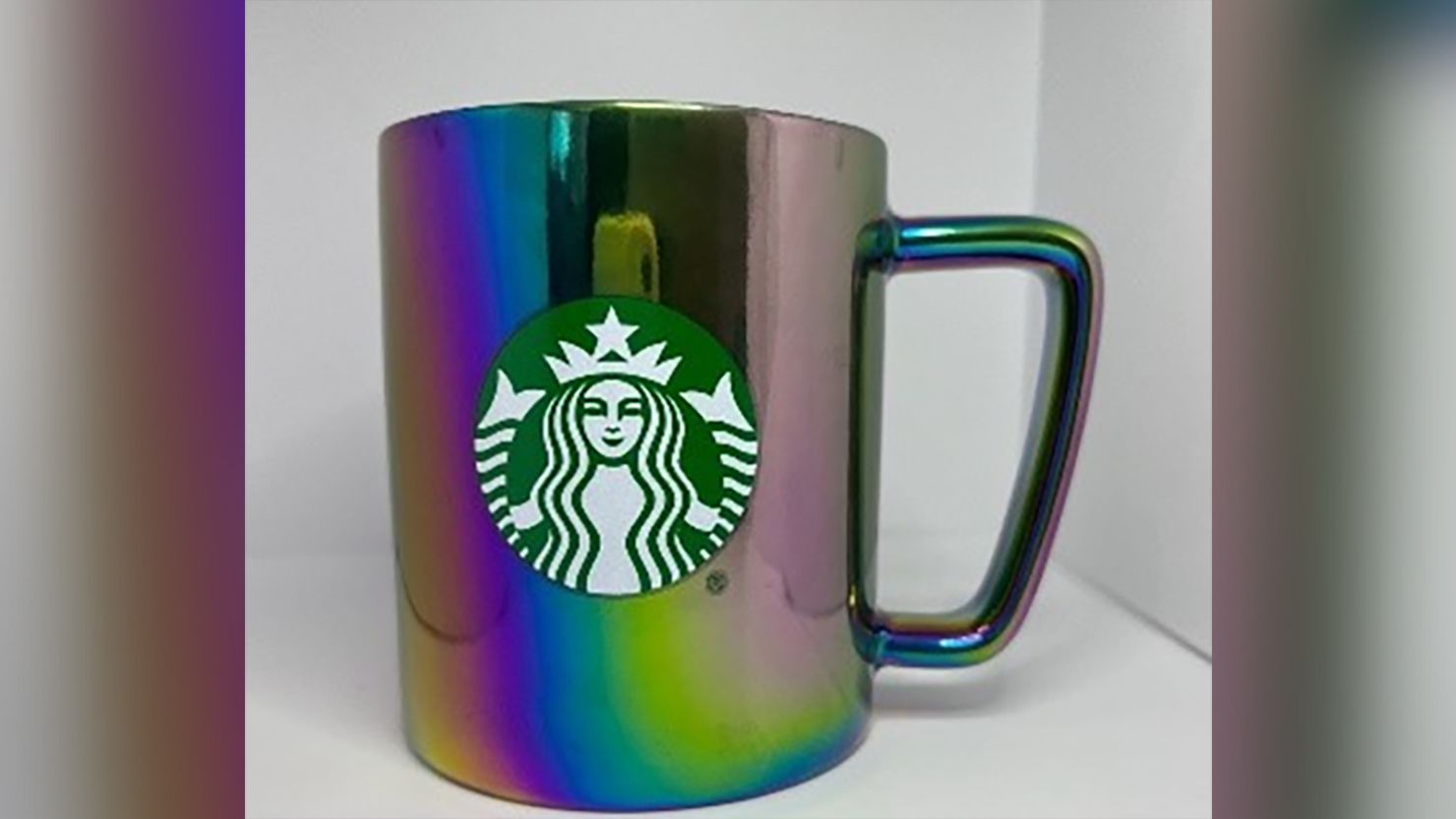 Recalled Starbucks Holiday Gift Set with 2 Mugs (Close-up of Mug). The US Consumer Product Safety Commission said the mugs can overheat or break.