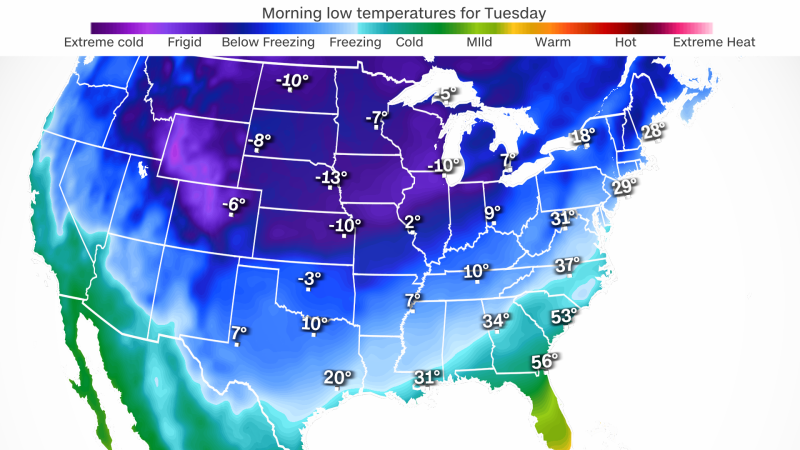 Arctic Blast To Bring Coldest Temperatures Of Winter To Big Part Of US ...