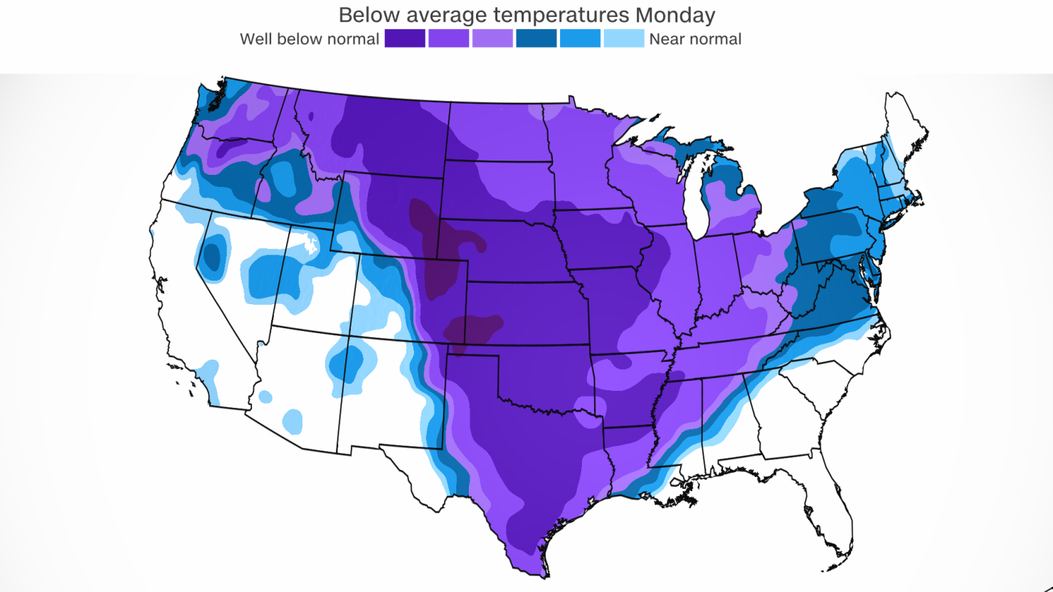 How Much Will it Snow?  Snowfall forecasts for all US cities