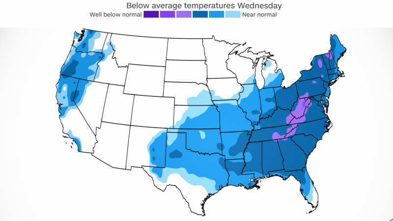 Finally autumn: millions of people can expect the coldest air in months