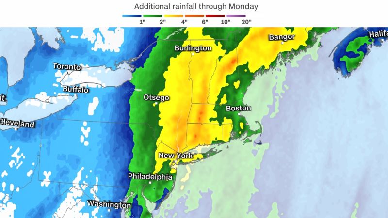 Una tormenta del noreste amenaza con malos desplazamientos matutinos e inundaciones urbanas generalizadas