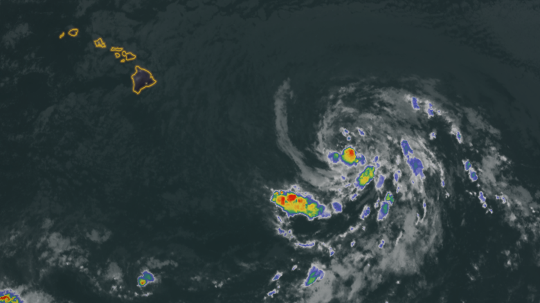 Tropical Storm Hone nears Hawaii early Friday morning.