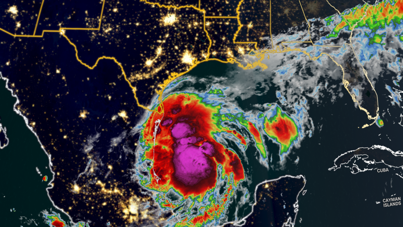 Tropical Storm Francine is expected soon before the hurricane reaches the western Gulf Coast