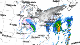 A storm system is bringing rain and snow to the Northeast beginning Friday morning.