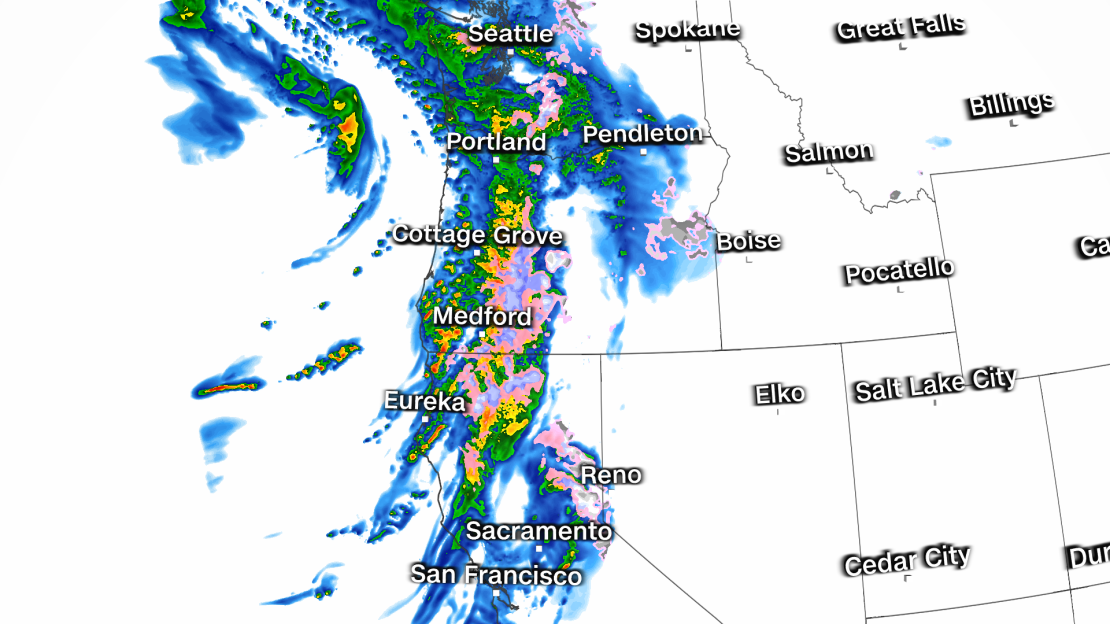 As one storm moves off the East Coast, another is set to begin hitting the West.