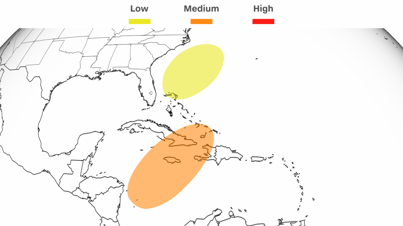 Tropical trouble looms in the Caribbean as the Atlantic hurricane season draws to a close