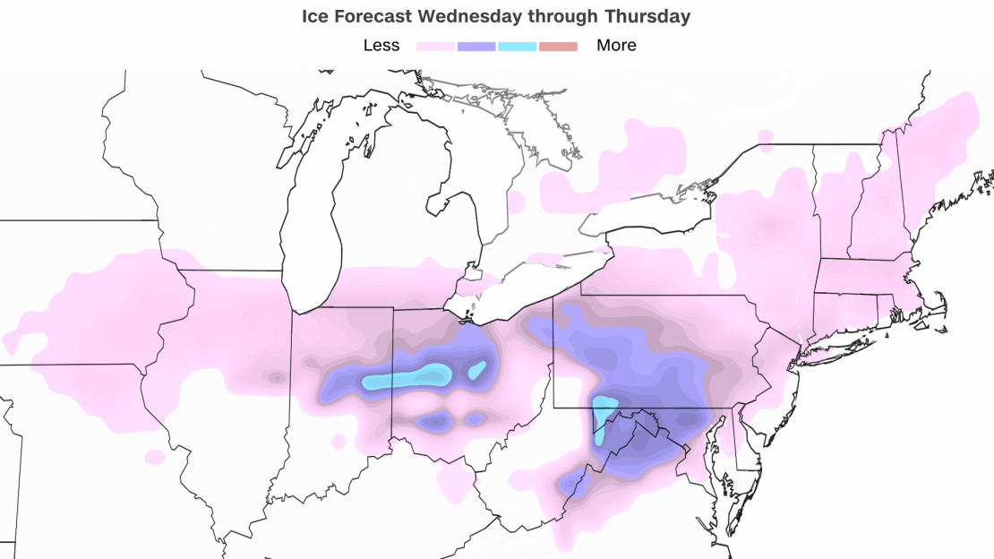 Winter storms will track through Midwest, Northeast for foreseeable future