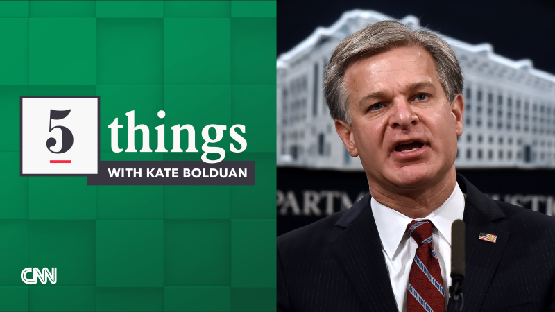 5 Things: FBI Director Christopher Wray resigns ahead of Trump’s presidency and more stories