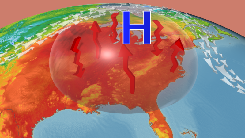 A potent heat dome is building over the US, sending temperatures into the triple digits