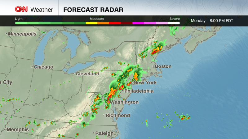Extreme rain threatens more flash flooding for millions along the East Coast | CNN