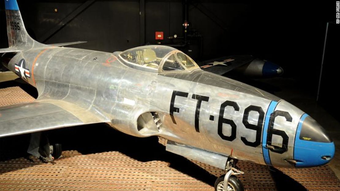 F-80 Shooting Star en el Museo Nacional de la Fuerza Aérea de Estados Unidos.