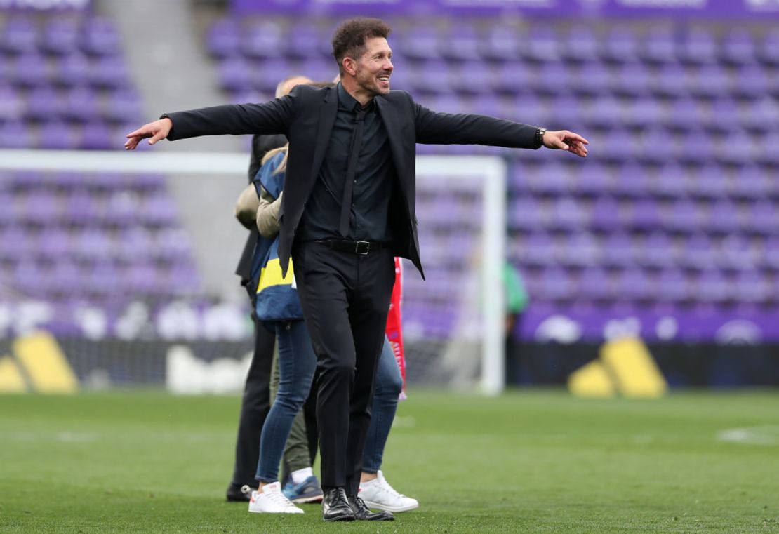 Diego Simeone, director técnico del Atlético de Madrid. Crédito: Angel Martinez/Getty Images