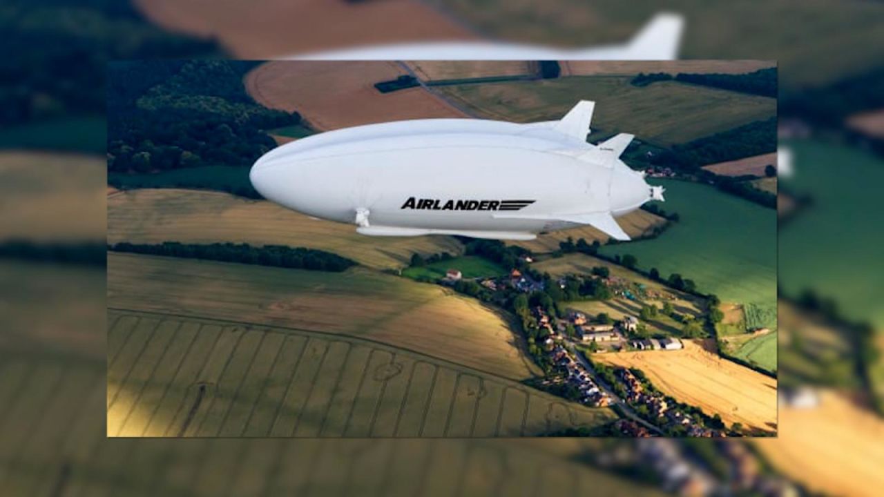 CNNE 1003645 - airlander 10 ¿como es el dirigible hibrido ecologico?