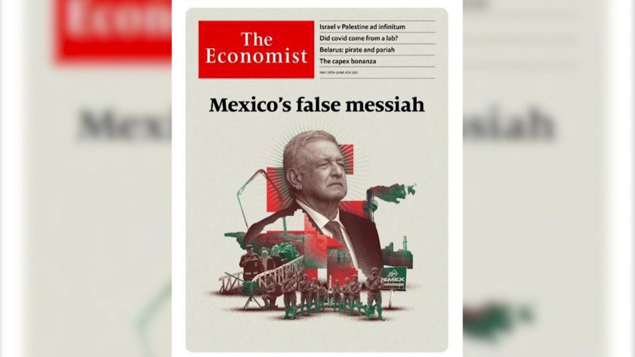 CNNE 1003678 - amlo- portada de the economist es "majadera y muy grosera"