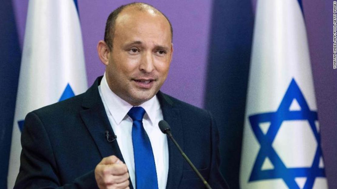 Naftali Bennett, líder del partido Yamina y posible próximo primer ministro de Israel.