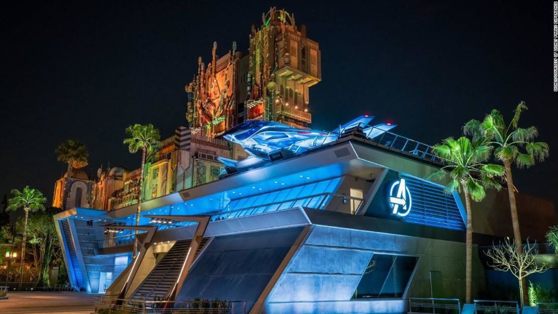 El Avengers Campus tiene un diseño moderno y estilizado. Cortesía: Disney Parks Experience