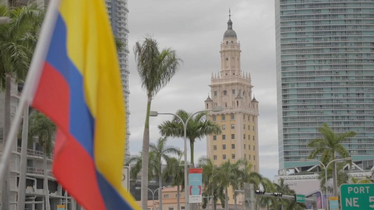 CNNE 1007131 - asi opinan los colombianos en miami sobre la crisis de su pais