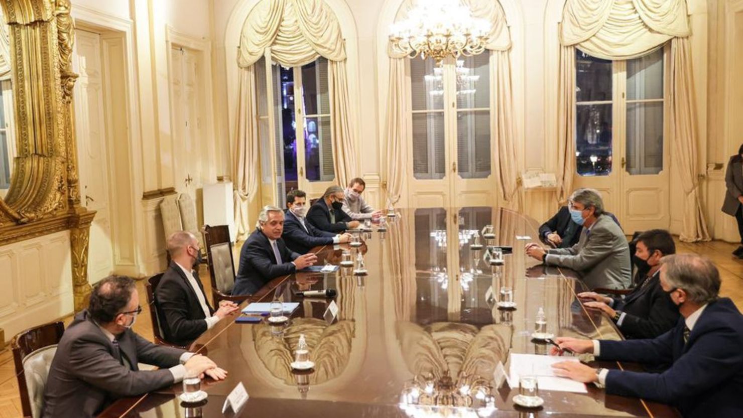 El Consejo Agroindustrial Argentino mantuvo una reunión con el Presidente.
