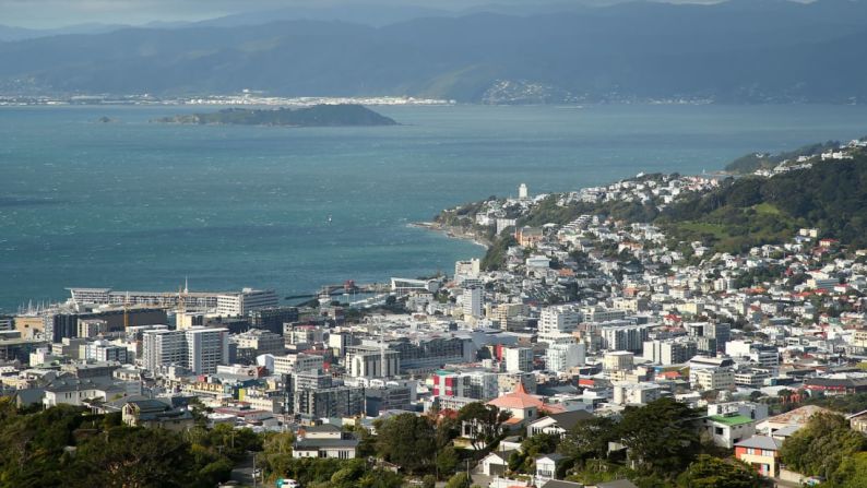 4. Wellington, Nueva Zelandia: la segunda ciudad neozelandesa de la lista, Wellington, alcanzó una puntuación global del 93,7%, empatando en el cuarto puesto con la capital de Japón. Crédito: Hagen Hopkins/Getty Images