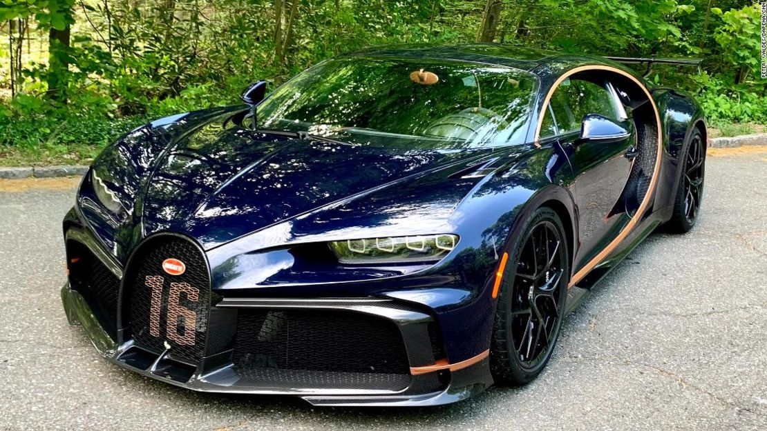 El Bugatti Chiron Pur Sport es más ligero y más sensible que el modelo estándar.